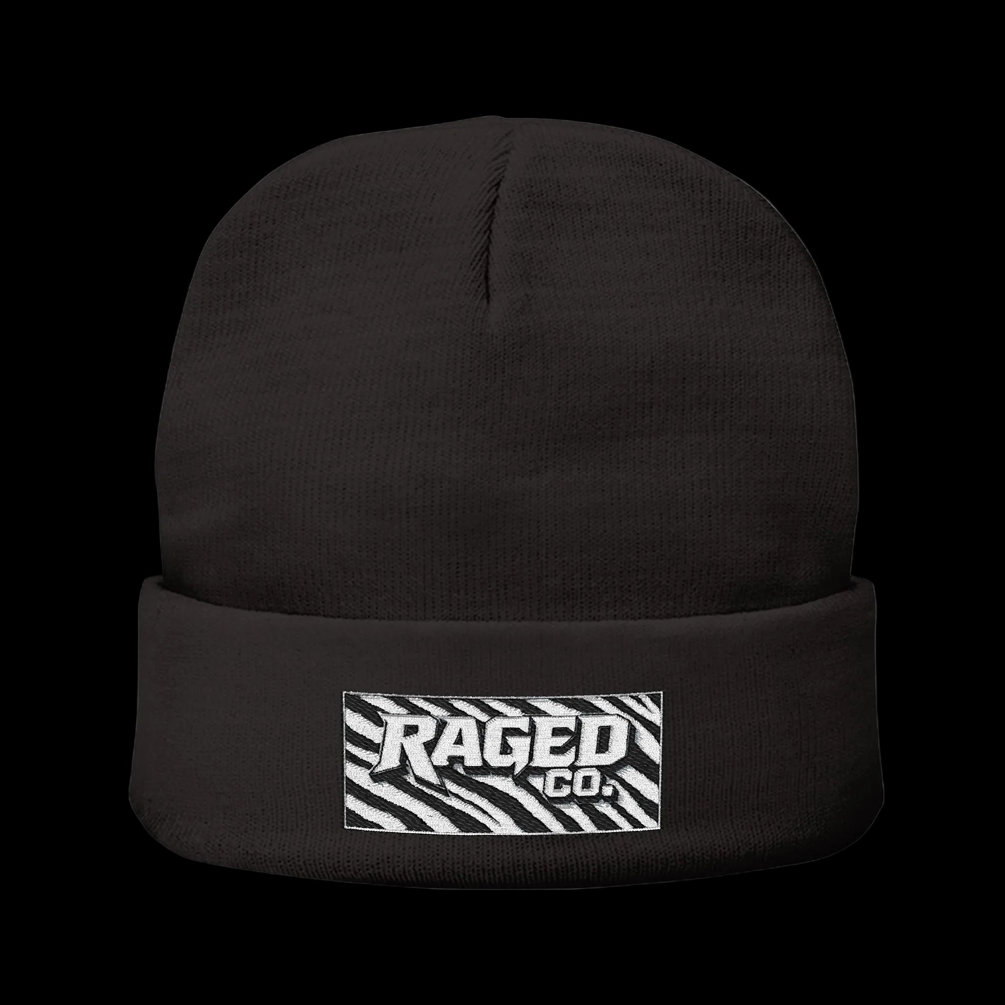 RAGED CO ZEBRA BEANIE
