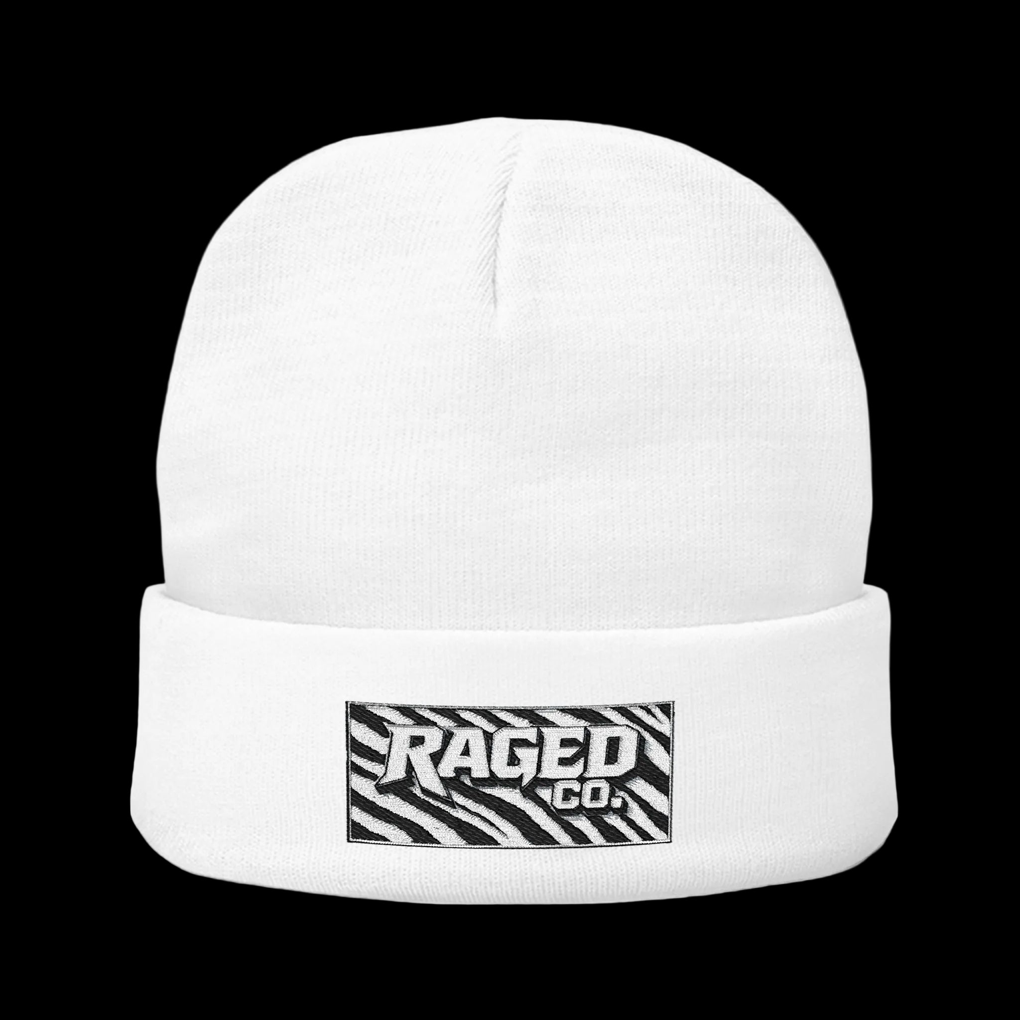 RAGED CO ZEBRA BEANIE