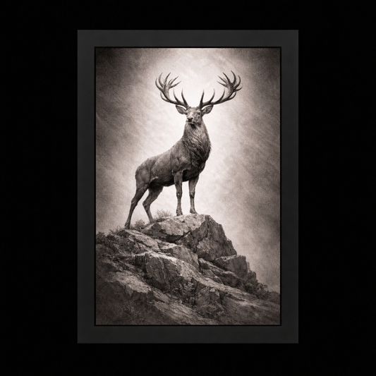 DEER OF POISE STATEMENT PIECE