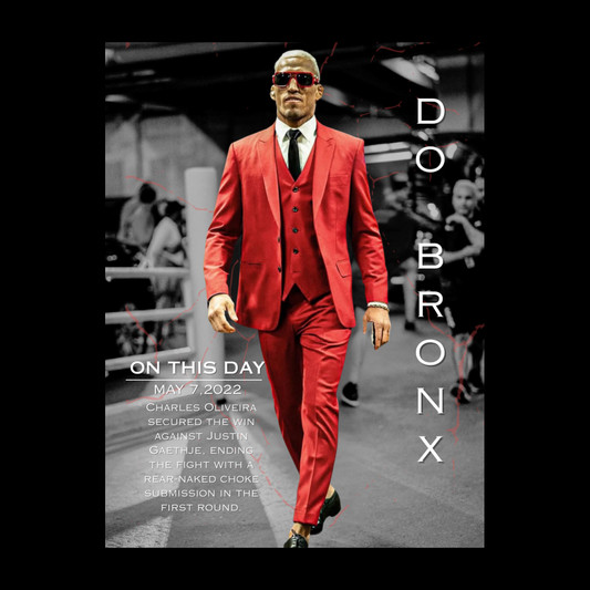 CHARLES OLIVEIRA POSTER