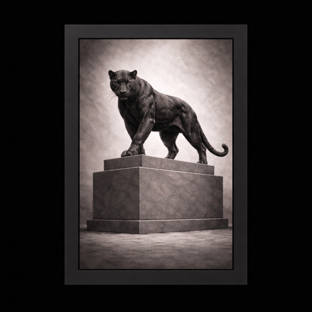 BLACK PANTHER OF PRECISION STATEMENT PIECE