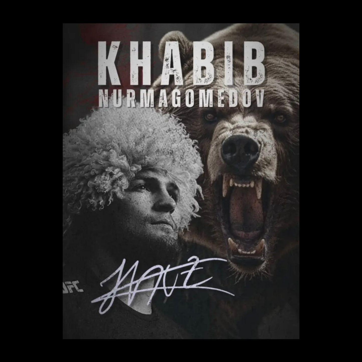 KHABIB NURMAGOMEDOV POSTER