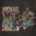 michael jordan all star front and back