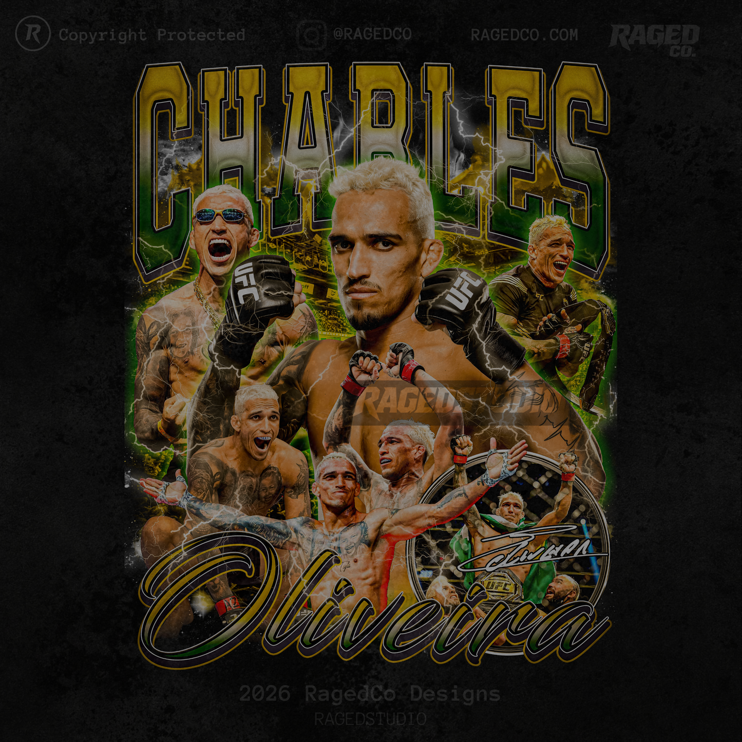 CHARLES OLIVEIRA T-SHIRT