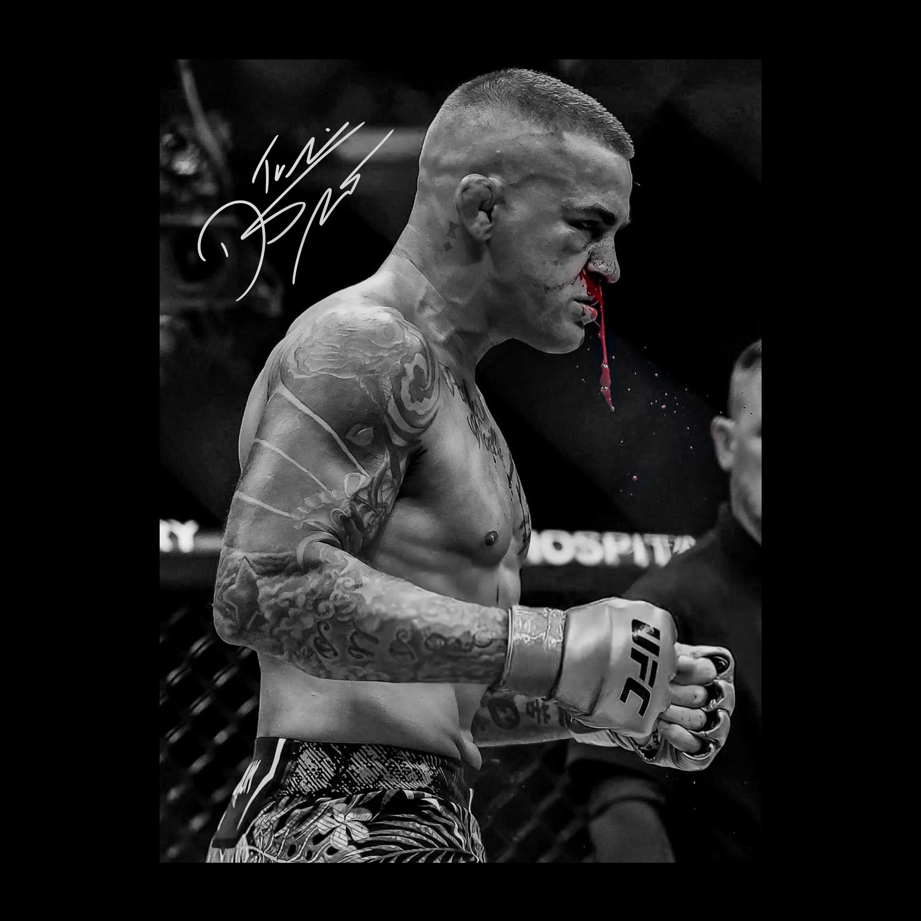 DUSTIN POIRIER POSTER
