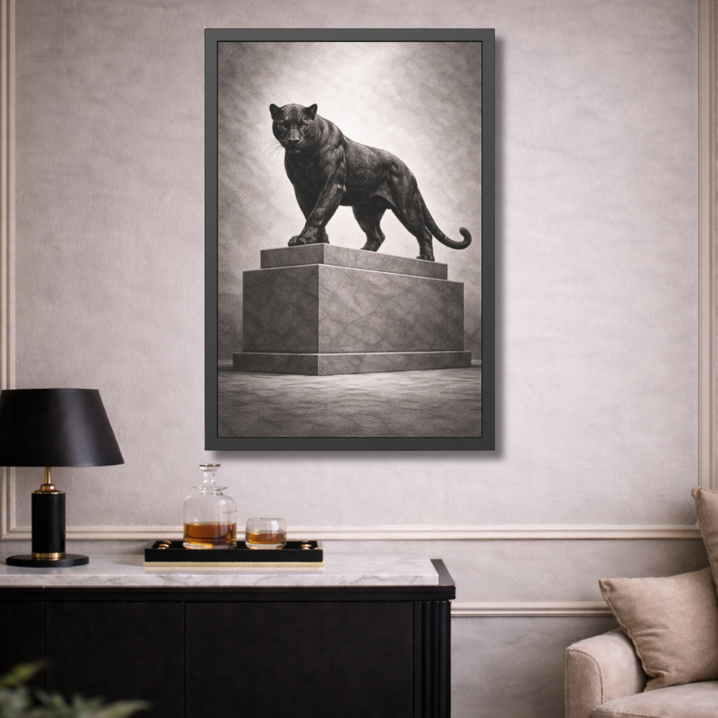 BLACK PANTHER OF PRECISION STATEMENT PIECE